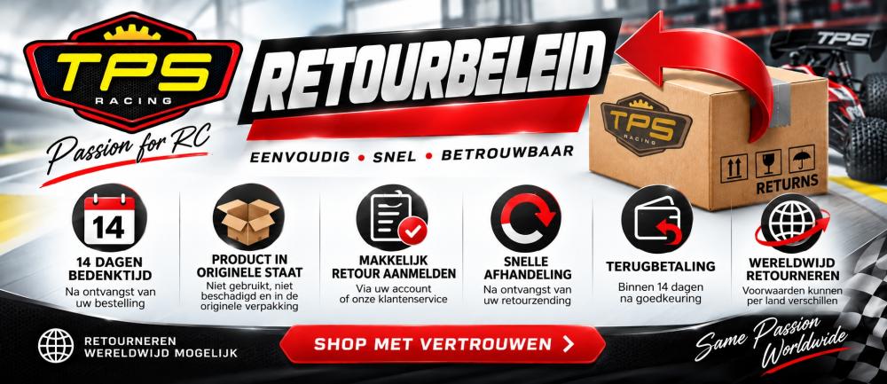 TPS Racing winkel en magazijn – RC-shop met deskundig advies en grote voorraad