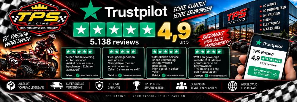 TPS Racing winkel en magazijn – RC-shop met deskundig advies en grote voorraad