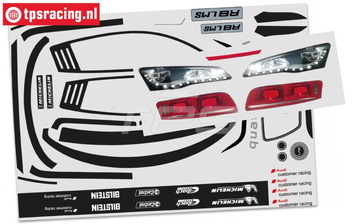 FG4173/01 Audi R8 LMS Stickers, Set