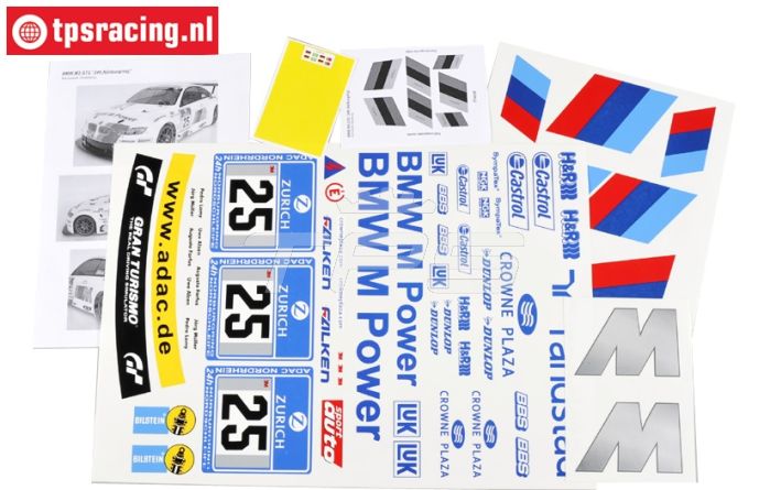 FG8185 Team Stickers BMW ALMS, Set