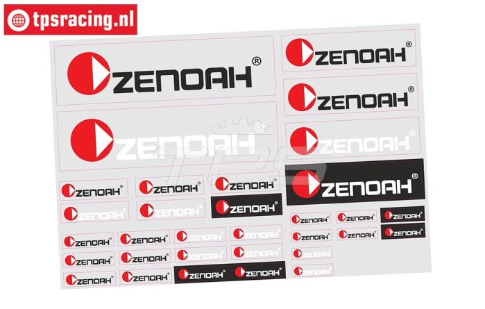 ZN8000 Powered by Zenoah Stickers, 1 st.