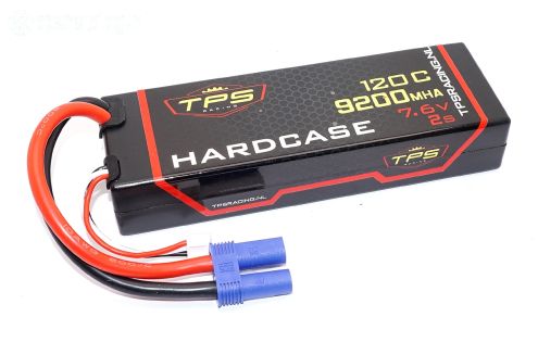 TPS9200HC LiPo accu Hardcase 9200 mAh 7,6 Volt-120C, 1 st.