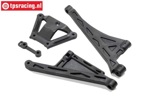 LOS-4153 LOSI 5IVE-TG Chassis steun, plaat, set