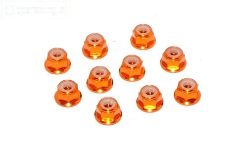 TPS1223/04 Aluminium borgmoer M3 Oranje, 10 st.