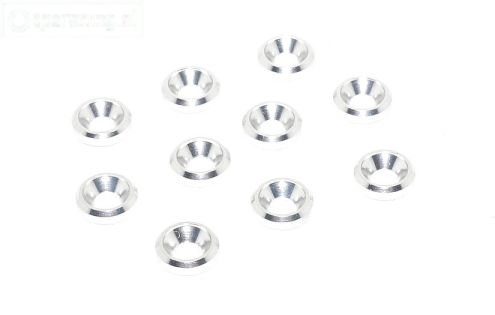 TPS1233/03 Alu verzonken ring Ø3 mm Zilver, 10 st.