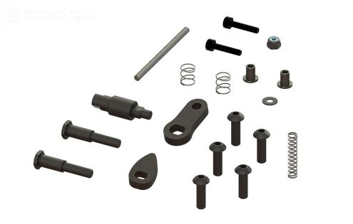ARA311116 ARRMA Achterrem module metalen delen, set