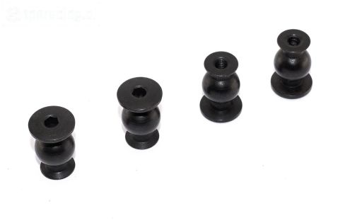 ARA330554 ARRMA Stalen kogel M3/Ø8-H12 mm, 4 st.