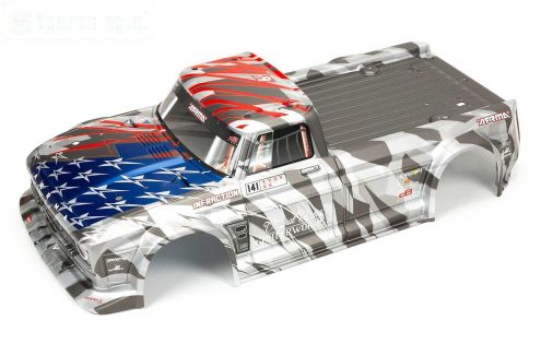ARA410006 ARRMA Infraction 6S kap Zilver-Rood, 1 st.