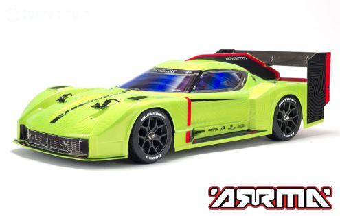 ARA4319V3BT1 VENDETTA 4X4 3S BLX Speed Bash Racer RTR, Gr.