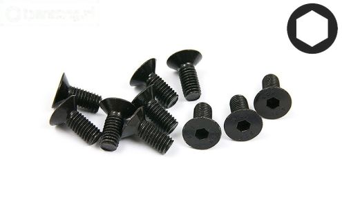 BWS56037 Inbus verzonken M5-L12 mm, 10 st.