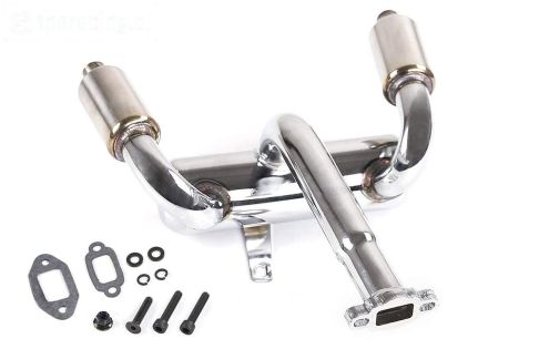 TPS8010 Dubbele Tuning uitlaat HPI-Rovan-King, Set