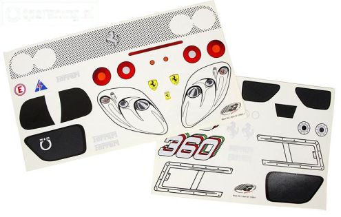 FG2069/01 Stickers Ferrari 360GT, Set