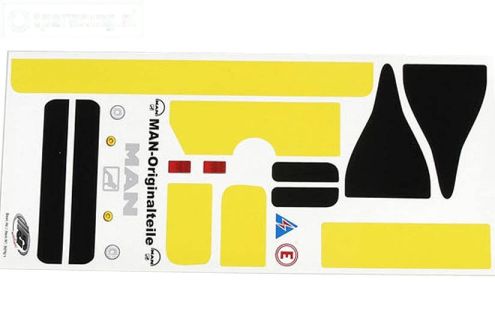FG3076/01 Stickers MAN Truck, Set