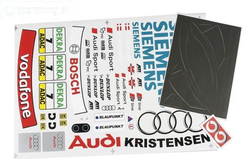 FG4153 Team Stickers Audi A4 Siemens, Set
