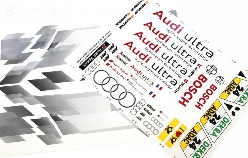 FG4163 Audi RS5 Ultra Team Stickers, Set