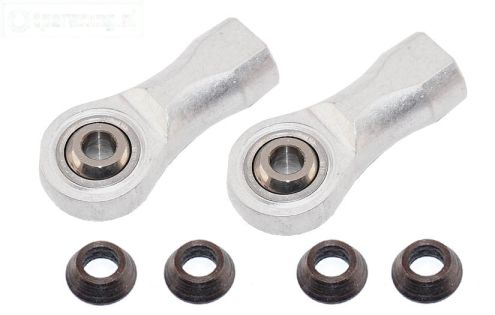 FG4437/01 Aluminium Kogel kop, M8L-Ø5 mm, 2 St.
