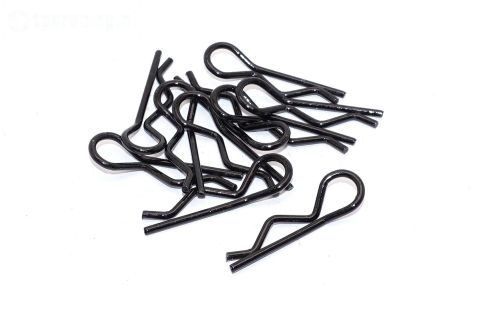 TPS6013/10 TPS Kap Clips zwart, 10 St.