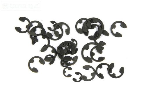 TPS6110 E-Clips zwart Ø3-Ø4-Ø5-Ø6-Ø7 mm, 28 St.