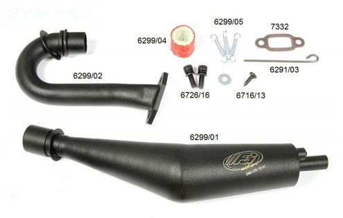 FG6299 FG Steel Power 1/6 Off-Road, set