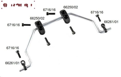 FG66261 Stabilisator 4WD voor Ø5,0 mm, Set