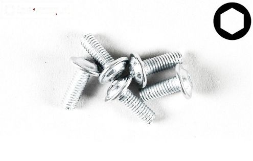 FG6717/08 Inbus bolkop flens M3-L8 mm, 5 St.