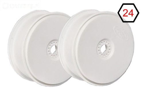 FG67215 1/6 Disk Velgen Ø130-B65 Wit mm, 2 St.