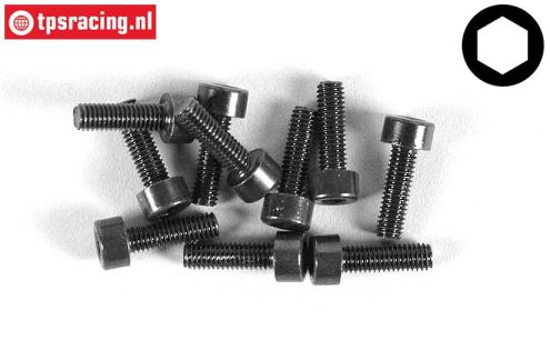 FG6724/10 Inbus normale kop M3-L10 mm, 10 St.