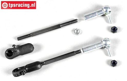 FG67366 Kogel kop draagarm M6-90°, 2 St.