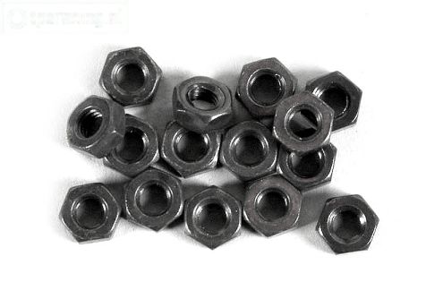 FG6739/04 Stalen moer M4R, 15 St.