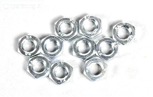FG6739/06 Stalen platte moer M6R, 10 St.