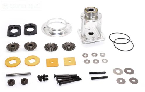 FG68407 Alu-Differentieel 4 voudig sper 4WD, Set.