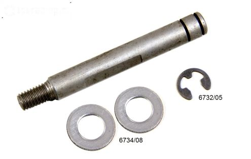 FG8466 Wiel as voor 2WD M6-L65 mm, 1 St.