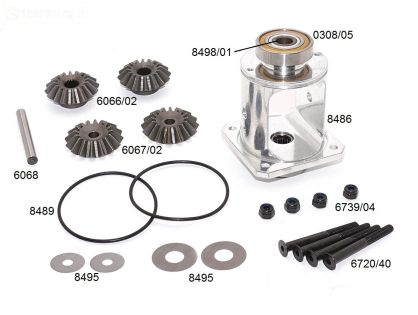 Bouwtekening FG Alu-Differentieel FG68405