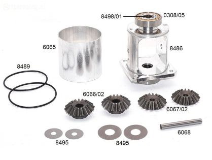 Bouwtekening FG Alu-Differentieel FG8483/05