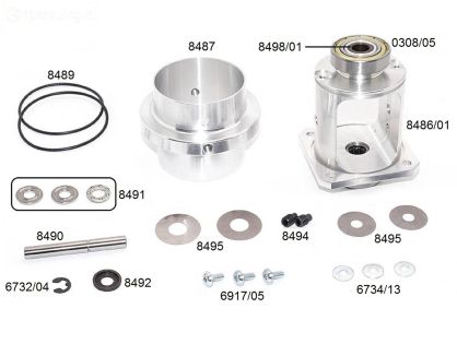 Bouwtekening FG Alu-Differentieel FG8485/01