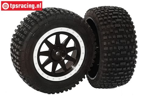 FG67212/08 Marder NERO banden Medium gelijmd, 2 st.