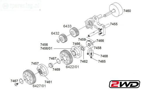 Bouwtekening FG 2 Versnelling FG7451