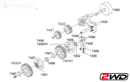 Bouwtekening FG 2 Versnelling FG7450