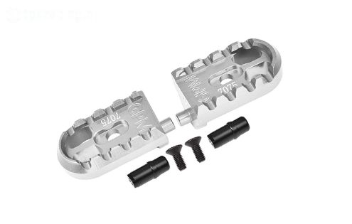 MX014-S PROMOTO Alu-voetsteun Zilver, set