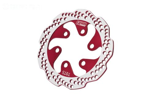 MX010/DISK-R PROMOTO Alu-remsch. achter rood, 1 st.
