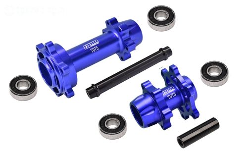 MX0067-B PROMOTO Alu wiel assen blauw, set