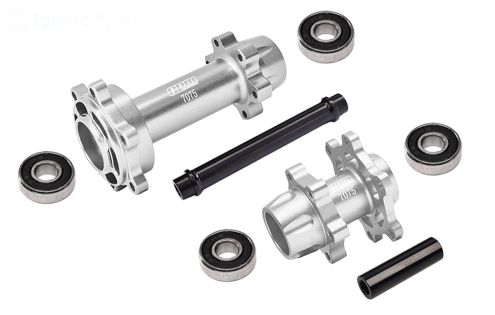 MX0067-S PROMOTO Alu wiel assen Zilver, set