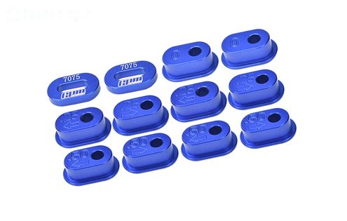 MX010-B PROMOTO Alu-Ketting spanner blauw, set