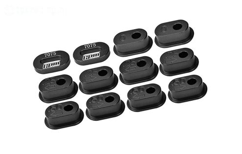 MX010-BK PROMOTO Alu-Ketting spanner zwart, set