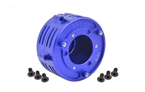 MX012-B PROMOTO Alu vliegwiel huis blauw, 1 st.