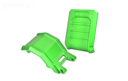 MX016AB-G PROMOTO Alu-Skid plaat Groen, set