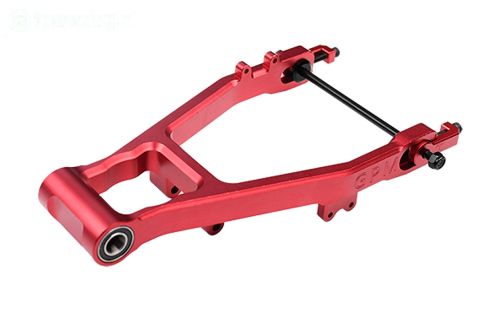 MX057A-R PROMOTO Alu achter vork instelbaar rood, 1 st.