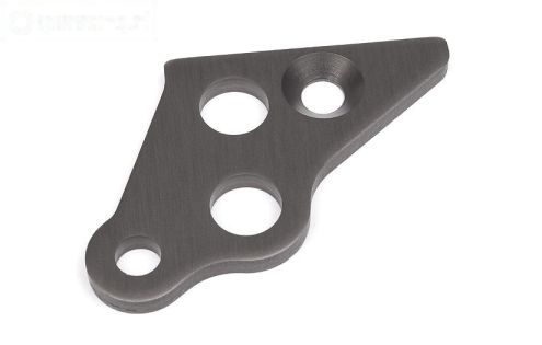 HPI102163 Motor steun plaat links Gun-Metal, 1 st.