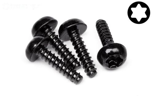 HPI15495 Torx bolkop parker Ø4-L16 mm, 4 St.
