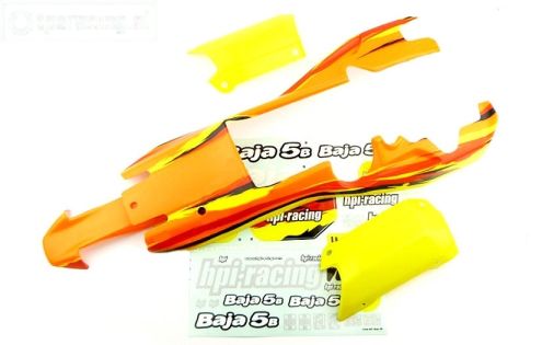 HPI7766 Kap 5B Oranje/Geel/Wit, Set